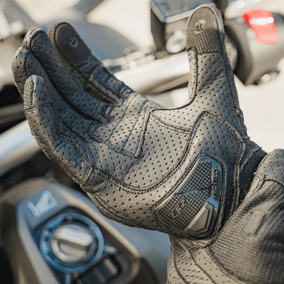 Guante LS2 Air Raptor Hombre Negro